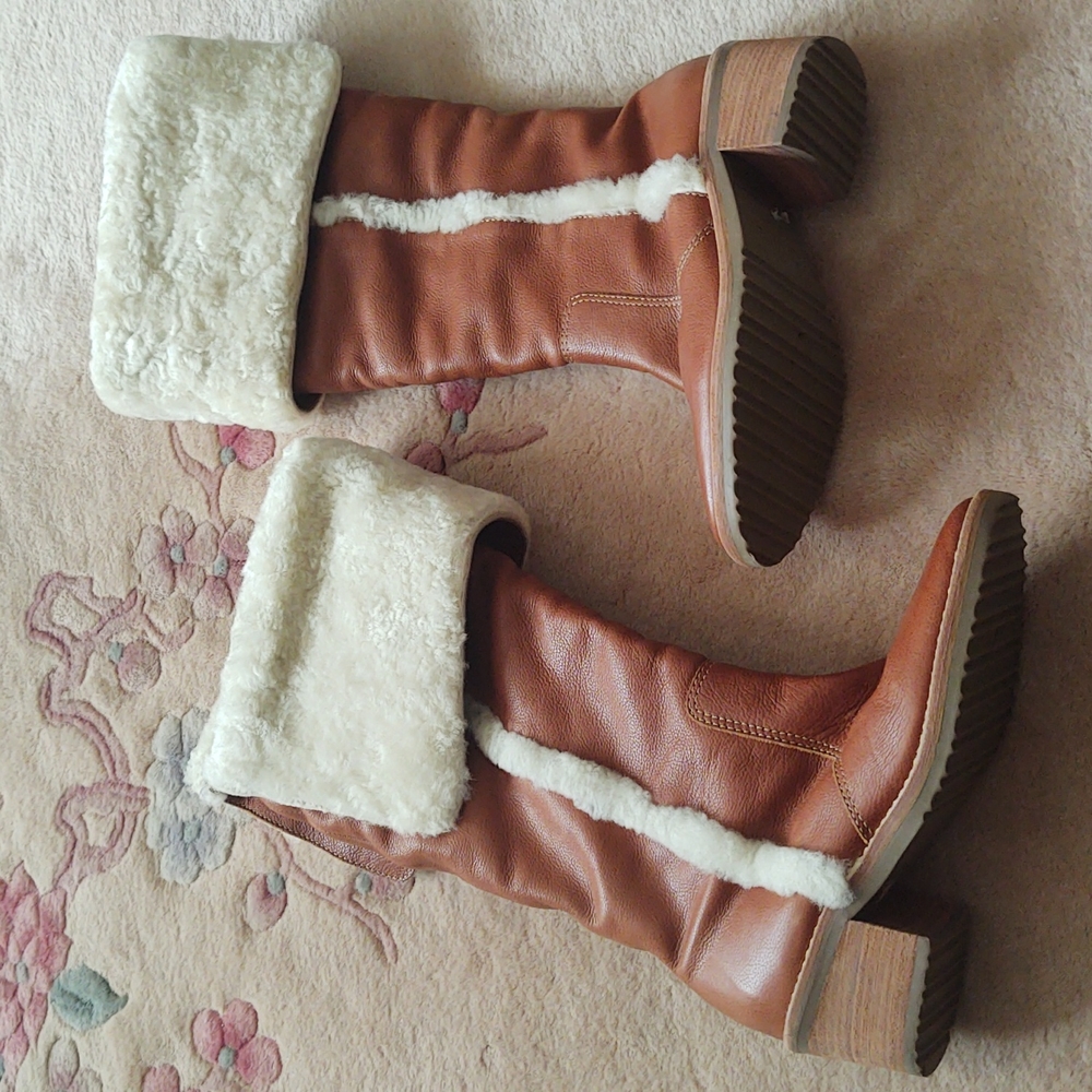 Michael Kors Sherpa Boots